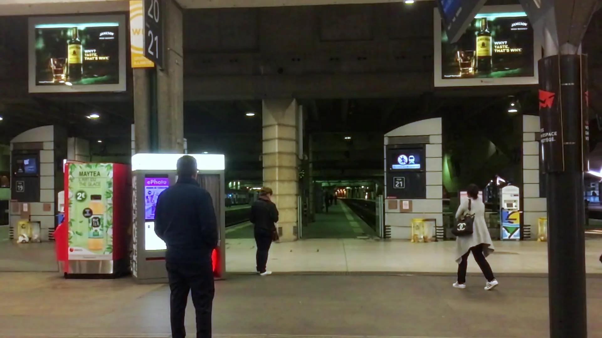 Gare Montparnasse, Paris 15e.