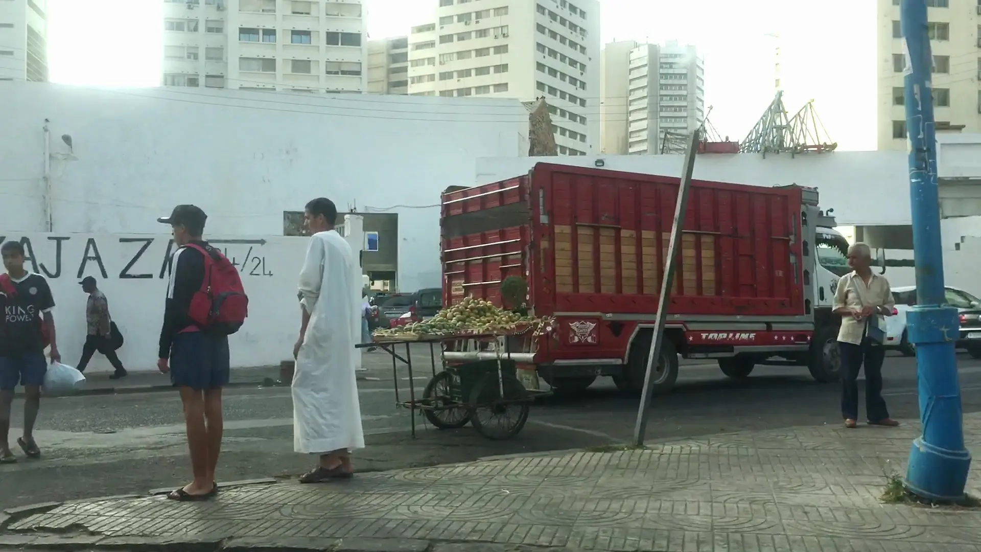 Boulevard Moulay Hassan I, Casablanca, Maroc.