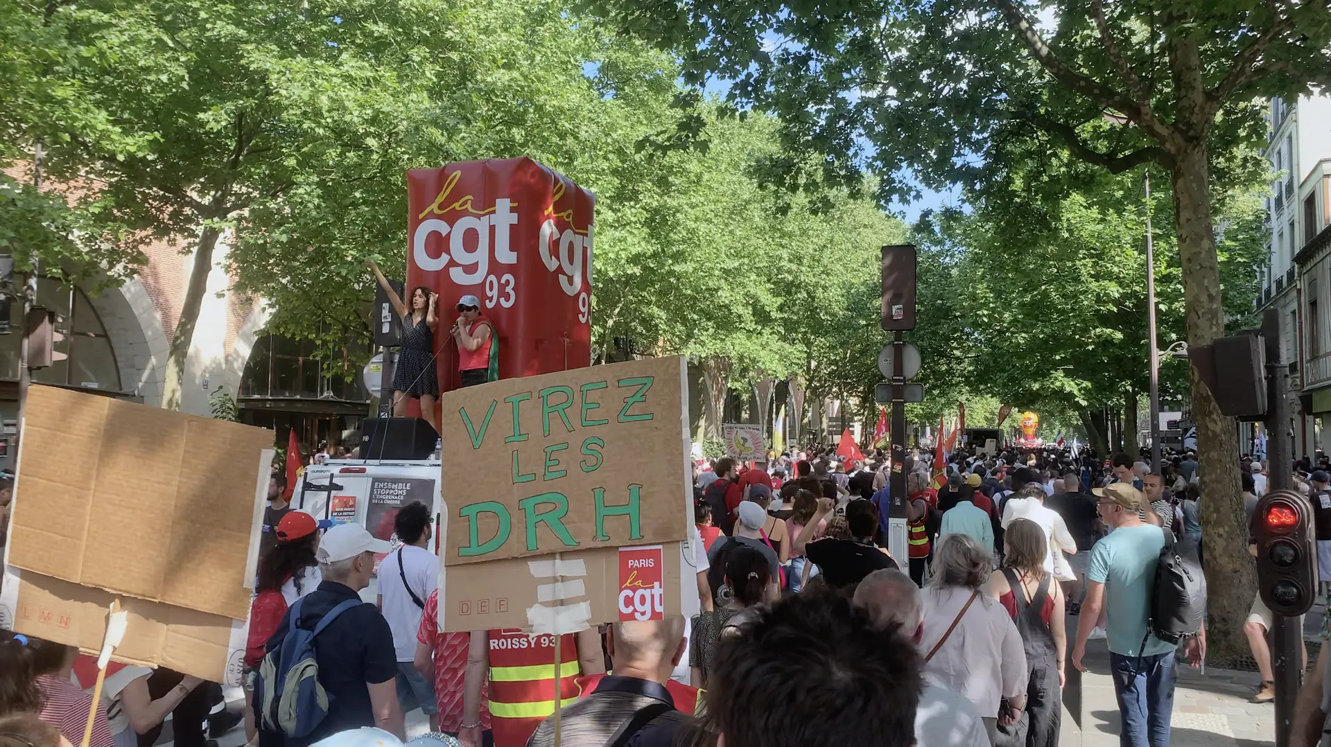 Manifestation du 1er mai, Paris.