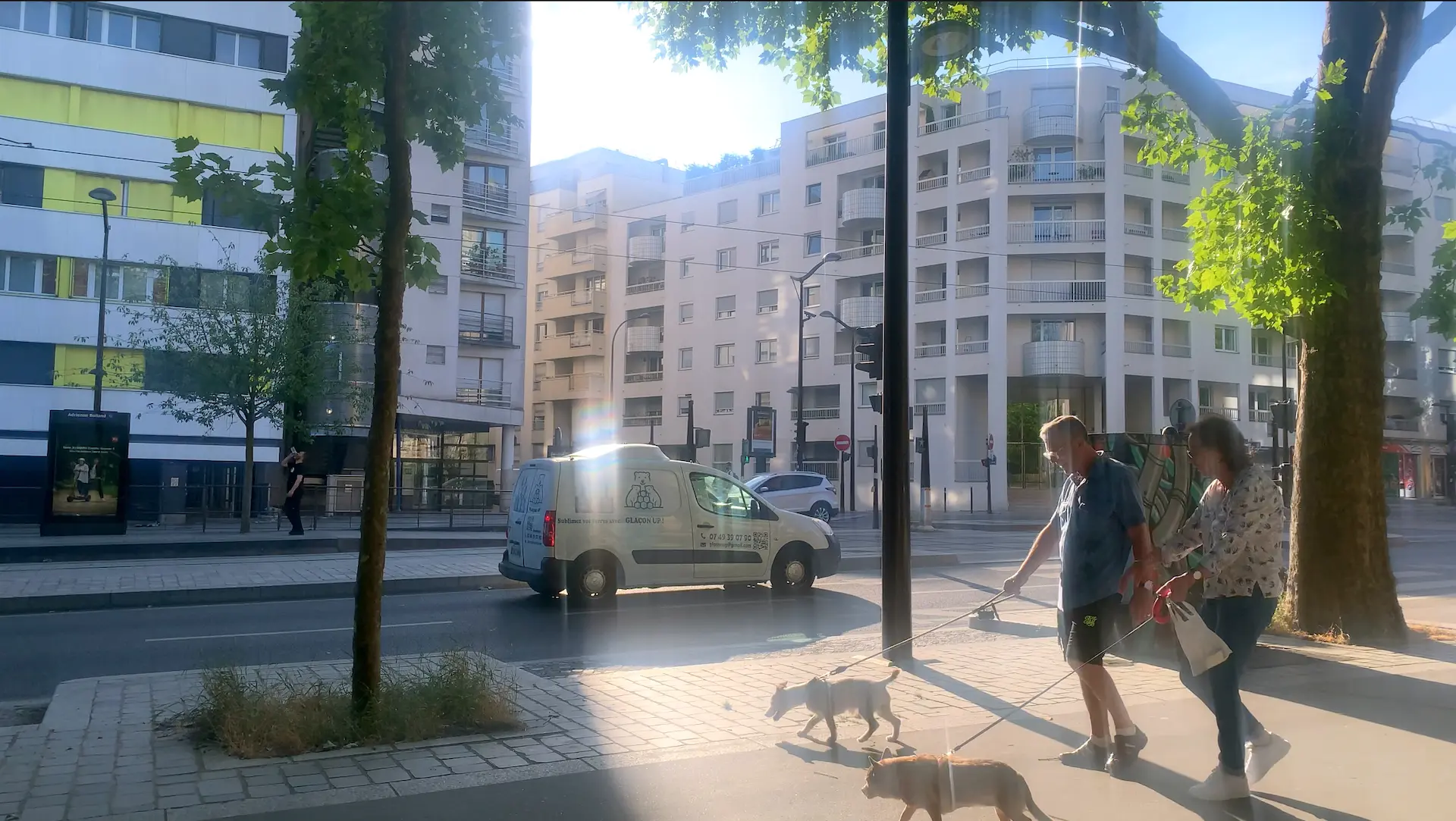 Boulevard Davout, Paris 20e.