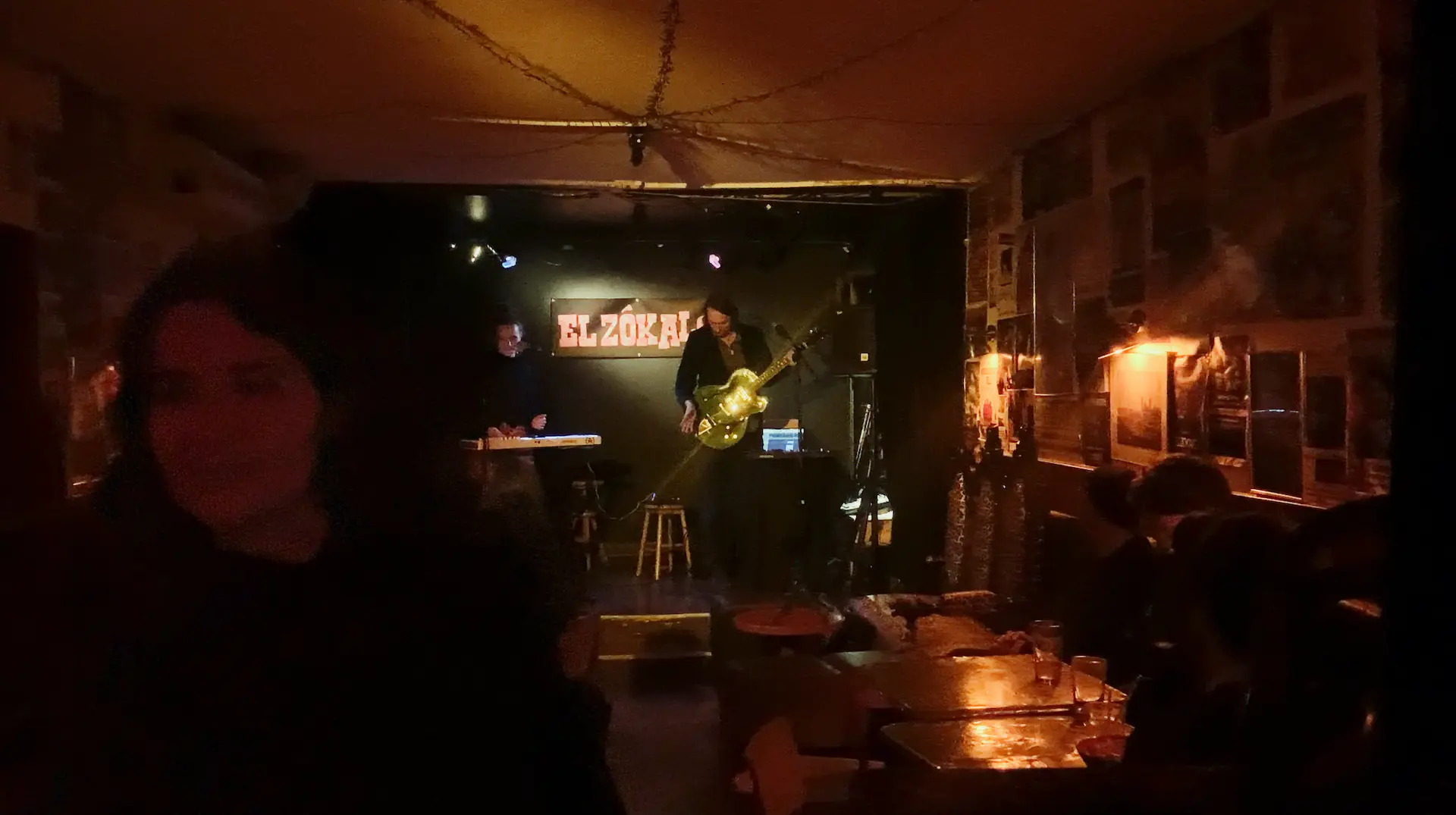 Concert de The Beyond, El Zokalo bar, Paris 20e.